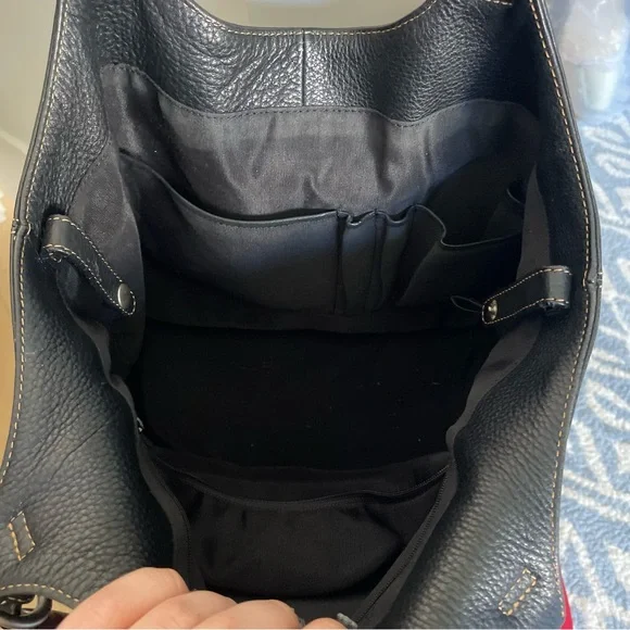 kenneth cole leather tote - Picture 7 of 8